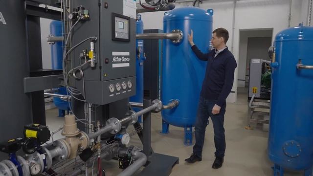 Обзор азотной станции АО «Атлас Копко» смотреть онлайн