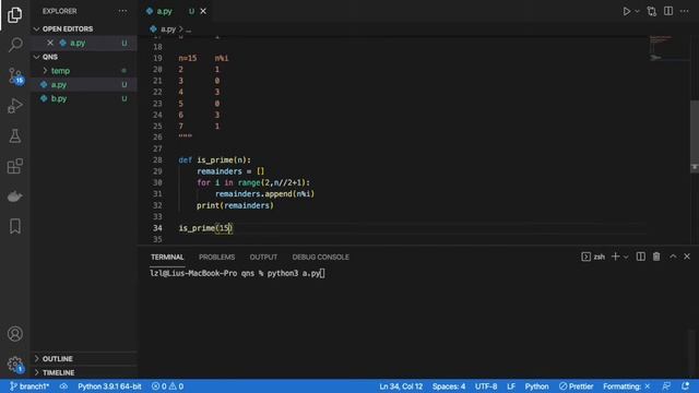 Checking For Prime Numbers In ONE Line Of Python смотреть онлайн