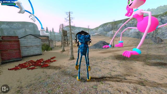 ПАПА ДЛИННЫЕ НОГИ ПРОТИВ МАМЫ ДЛИННЫЕ НОГИ В ГАРРИС МОД! ХАГИ ВАГИ POPPY PLAYTIME В Garry`s Mod! смотреть онлайн