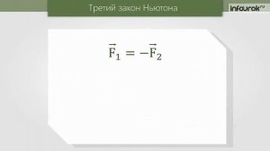 Третий закон Ньютона | Физика 9 класс #12 | Инфоурок