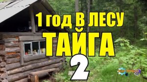 ГОД В ГЛУХОЙ ТАЙГЕ | КАК ДОБЫТЬ СОЛЬ | НАЙТИ ВОДУ | ВЫЖИТЬ В ЛЕСУ  2 из 10