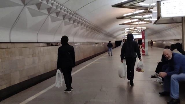 станция метро Тульская #метро #московскийметрополитен #люблюметро