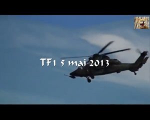 Production Serval => A TF1 le 5 mai 2013 