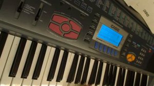 CASIO WK - 1200 (synth tone demonstration) HiQ sound