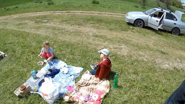 Рыбалка с детворой на реке Самбек.