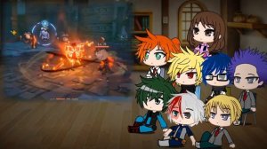MHA/BNHA Reacts to y/n as Hu Tao (Genshin Impact) || Gacha Club || Part 16