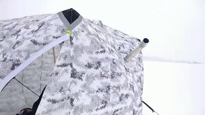 Зимняя рыбалка с комфортом в палатке с печкой! 2021
