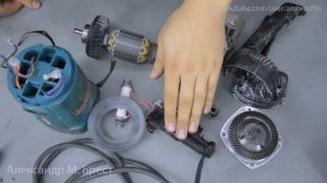 Болгарку с таким звуком лучше не включать!  Как починить болгарку Makita 9069s