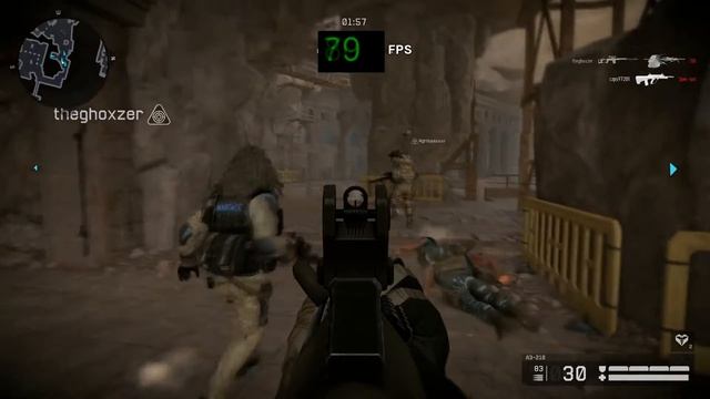 GeForce GTX 1060 Intel Core i3 4160 Warface FPS Test смотреть онлайн