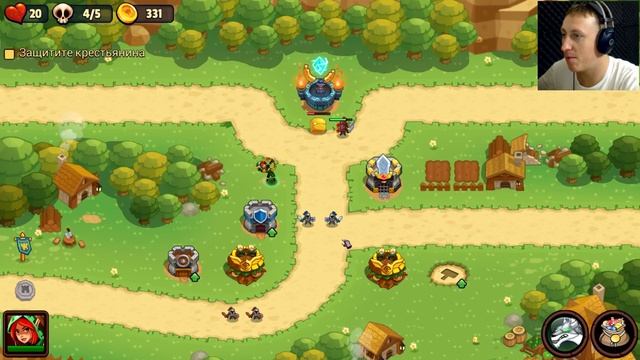 ДЕРЕВЕНСКИЙ ПЕРЕКРЕСТОК ● Realm Defense ● Прохождение #2 [Игры на андроид] смотреть онлайн