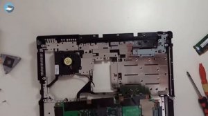 Fujitsu-Siemens Amilo Pro V3545 замена батареи BIOS. Разбор