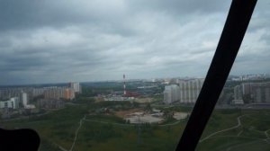 Полет над Москвой и Красногорском