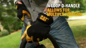 Cat DG210 18V Brushless 13” String Trimmer Cordless with Dual Line Bump Feed