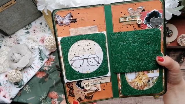 Обзор осеннего альбома / 3 этап СП / СКРАПБУКИНГ смотреть онлайн