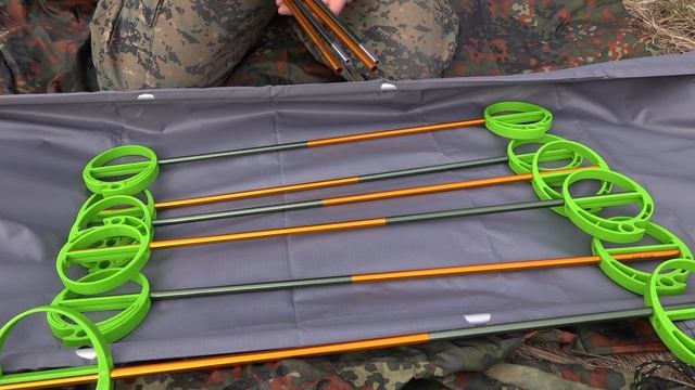 Складная походная кровать BRS смотреть онлайн