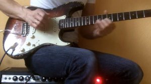 Comparison clean bridge pickup 1966 Fender Telecaster and 1963 Fender Stratocaster