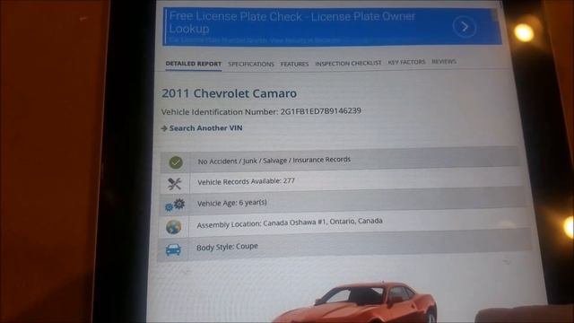 Free CarFax AutoCheck Vehicle History Report смотреть онлайн