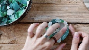 DIY | Декор для дома из морского стекла | Подсвечник своими руками