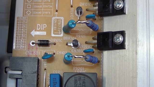 Доработка блока питания BN4400932C, уменьшение тока подсветки, SAMSUNG UE55NU7090U. смотреть онлайн
