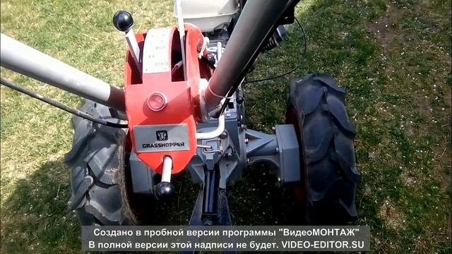 Мотоблок GRASSHOPPER  9-13 л.с. Моторсич 13 л.с.Двигатель WEIMA WM 188 F.