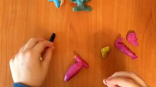 Как слепить рыбу-молот? Пластилиновый мир.