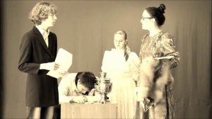 Школьный спектакль по пьессе АП Чехова ЮБИЛЕЙ