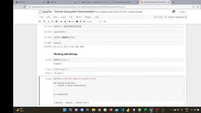 Python series 1- An Informal Introduction to Python (Reading documentation) PART 2