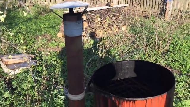 Коптильня из бочки, дешево, просто, супер-эффективно. Горячее копчение.