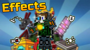 Как работают некоторые эффекты в Pixel gun 3D {гайд}