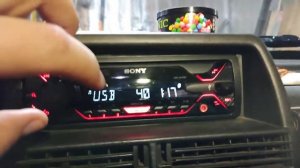 Управление магнитолой SONY DSX-A410BT настройки общий обзор как настроить громкость микрофона