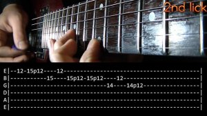 Creeping Death Guitar Solo Lesson - Metallica (with tabs)