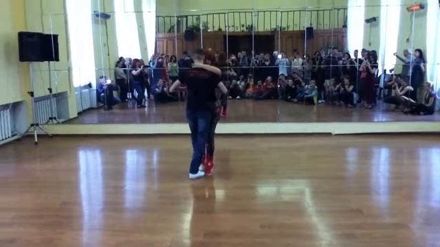 Andrei & Kristina - Kizomba Musicality @ Lviv [Kizomba 2015] смотреть онлайн
