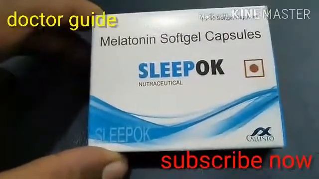 SLEEP OK MELATONIN SOFT GEL CAPSULES NUTRAEUTICAL BY DOCTOR GUIDE 55M смотреть онлайн