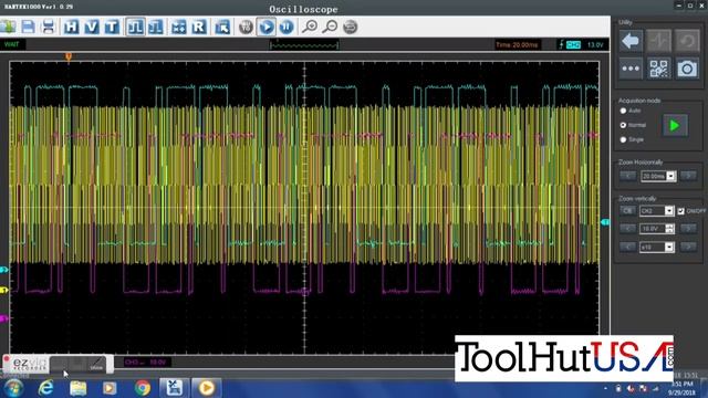Hantek 1008c 8 Channel Automotive Oscilloscope 1st impressions