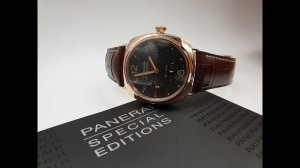 Обзор часов Panerai Radiomir 10 Days GMT Automatic Oro Rosso 45 mm PAM00497