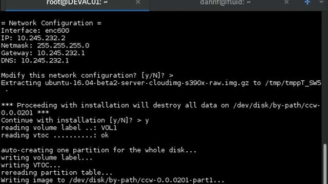 Flash Installing Ubuntu 16.04 Beta for IBM z Systems смотреть онлайн