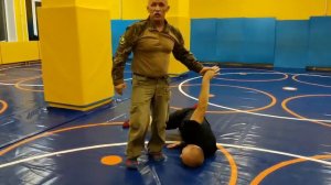 Встречная атака по глазам с дальнейшим продолжением . В. Н. Крючков