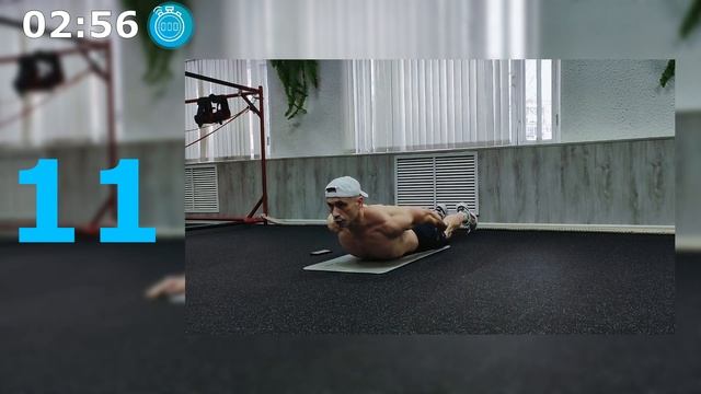 [№114] ТРЕНИРОВКА НА ВЕРХ ТЕЛА? 6 МИНУТ ? | Без оборудования| UPPER BODY workout|6 MIN| No equipmen