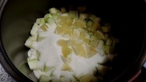 Янтарное кабачковое варенье. Заготовки на зиму. Рецепт из мультиварки.