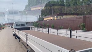 ПОЛУПРИЦЕП "БАТРАК" БОРТОВЫМ, 11 М С ТЯГАЧОМ  НА БАЗЕ АВТОМОБИЛЯ ГАЗЕЛЬ