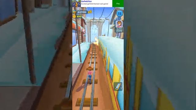 Subway Princess Runner Game | Best Runner Game playing | Best Game play | Noddy Engineer Gaming 205