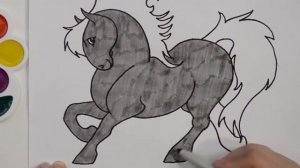 Раскраска Лошадь / Раскраски для детей