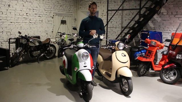 ВОТ ЭТО ПОВОРОТ !!! Yamaha Vino и Honda Giorno одинаковые. смотреть онлайн