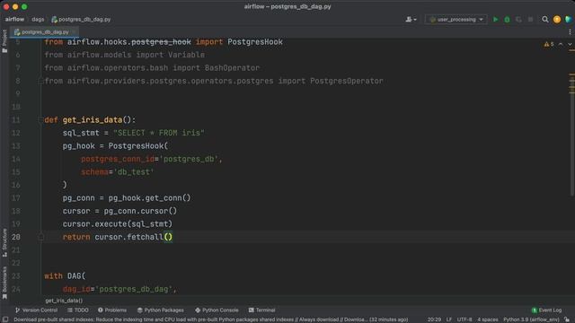 Apache Airflow for Data Science #3 - How to work With Databases (Postgres)