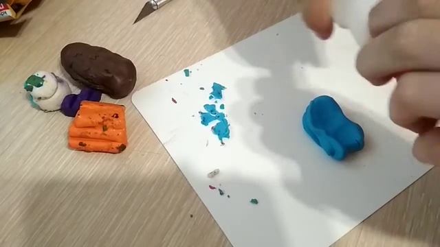 Как я размягчаю полимерную глину лайфхаки) 1 часть смотреть онлайн