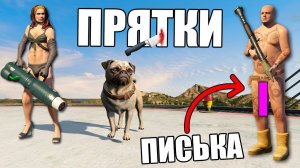 НОВЫЕ ПРЯТКИ ОТ ТРАНСВЕСТИТОВ! GTA 5 Hide & Seek - не подглядывай за пёсиком