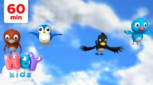 Alle Vögel Sind Schon Da und mehr Kinderlieder! | Tierisches Lied | Eine Stunde | HeyKids Deutsch