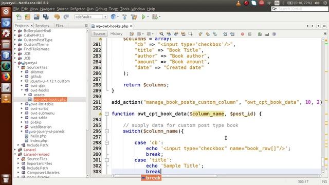 Wordpress Hooks Tutorial for beginners from scratch #20 Action manage_{posttype}_posts_custom_colum