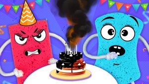 Торт-антистресс на День Рождения Бубки | Приключение игрушечных героев 0+