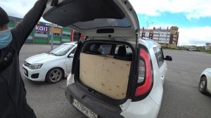 АВТОЗВУК. 2 12 САБВУФЕРА в KIA SOUL.